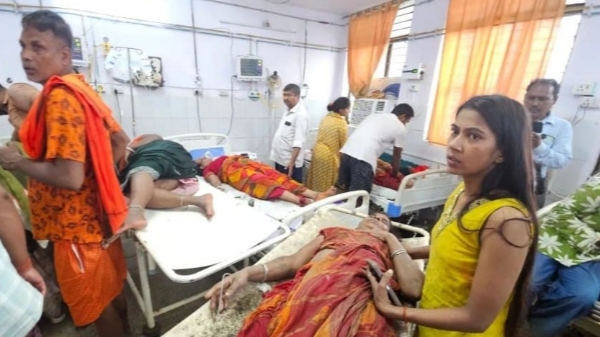 बिहार के लखीसराय स्थित अशोकधाम मंदिर में अफ़वाह से मची भगदड़, सात श्रद्धालुओं की मौत